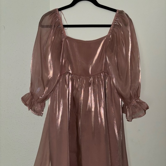 Entry Iridescent Pink Dress - Picture 2 of 4